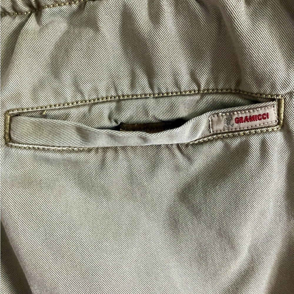 Gramicci Men's Large Olive Green Chinos - - Picture 8 of 9